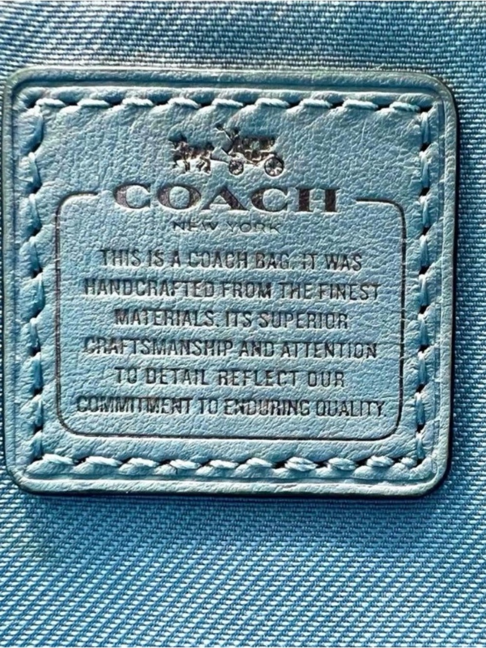 Coach Patchwork Swagger 27 EUC - Picture 10 of 12